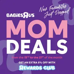 Preview of Babies R Us flyer valid from 15/08/2026