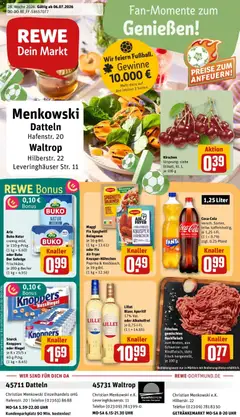 Vorschau von dem Prospekt des Geschäftes Rewe, gültig ab dem 06.07.2026