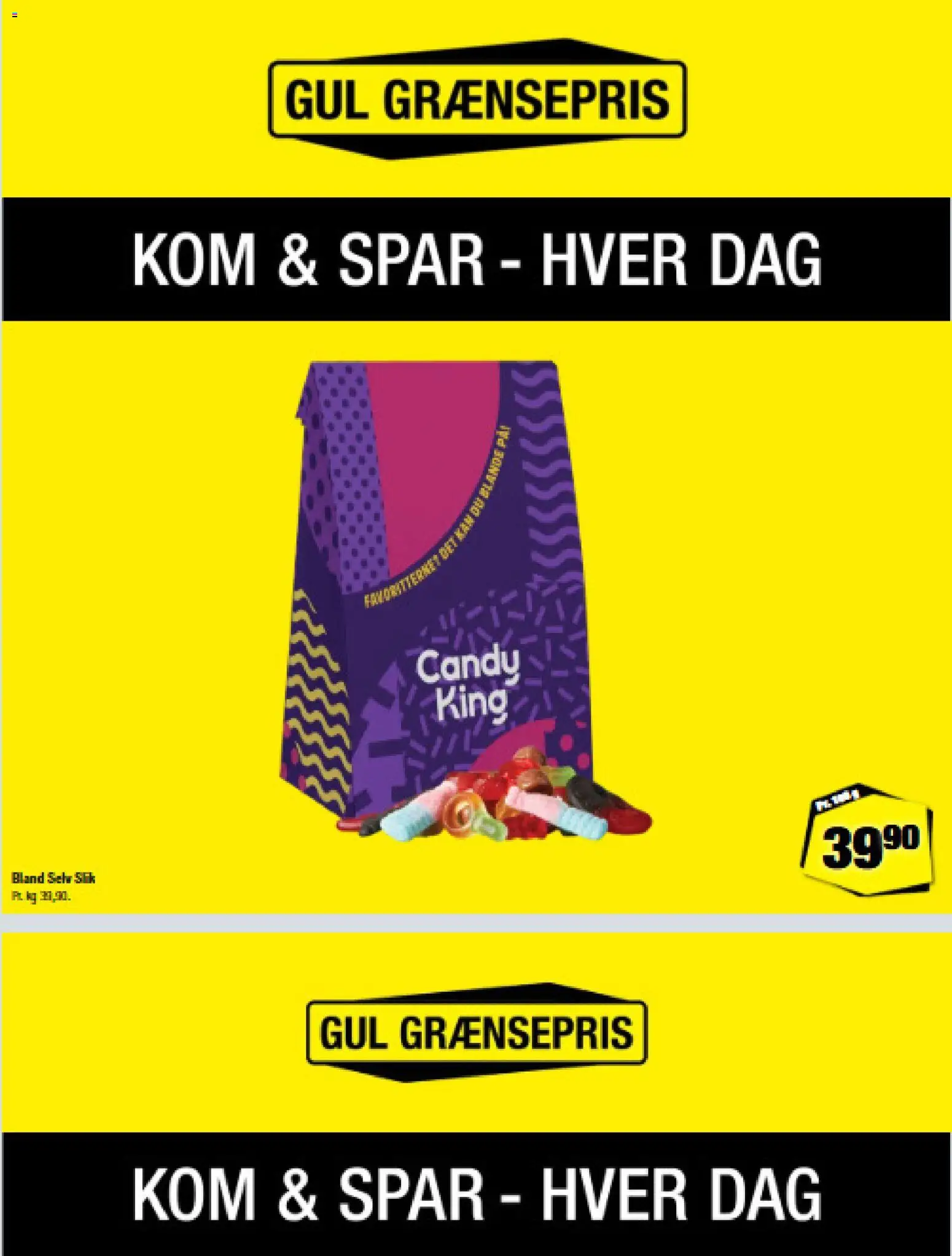Eksempel på tilbudsavis Calle - Gul Grænsepris fra butik Calle gyldig fra 02/09/2026