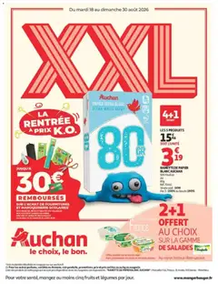 Prévisualisation de Auchan catalogue du magasin Auchan formulaire valide 18/08/2026