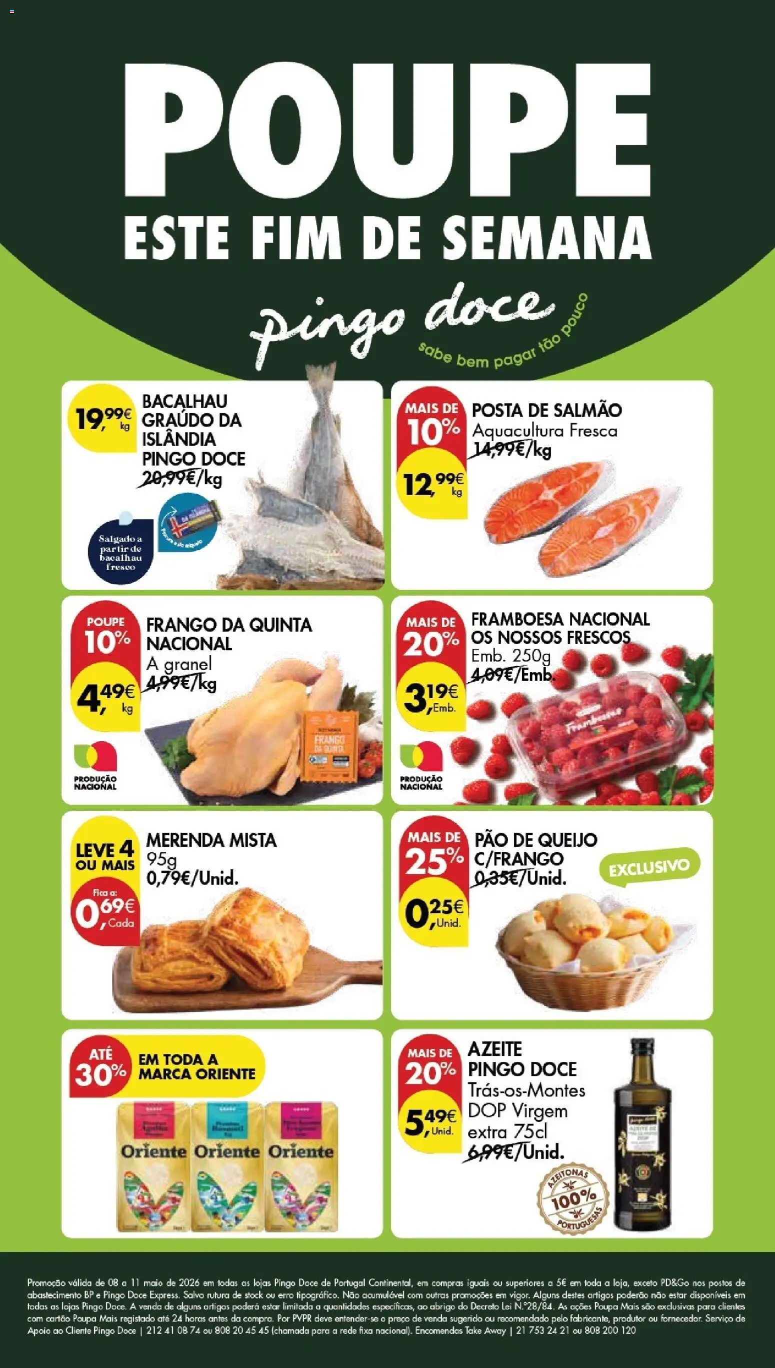 Pré-visualização do folheto da loja Pingo Doce válida a partir de 08/05/2026