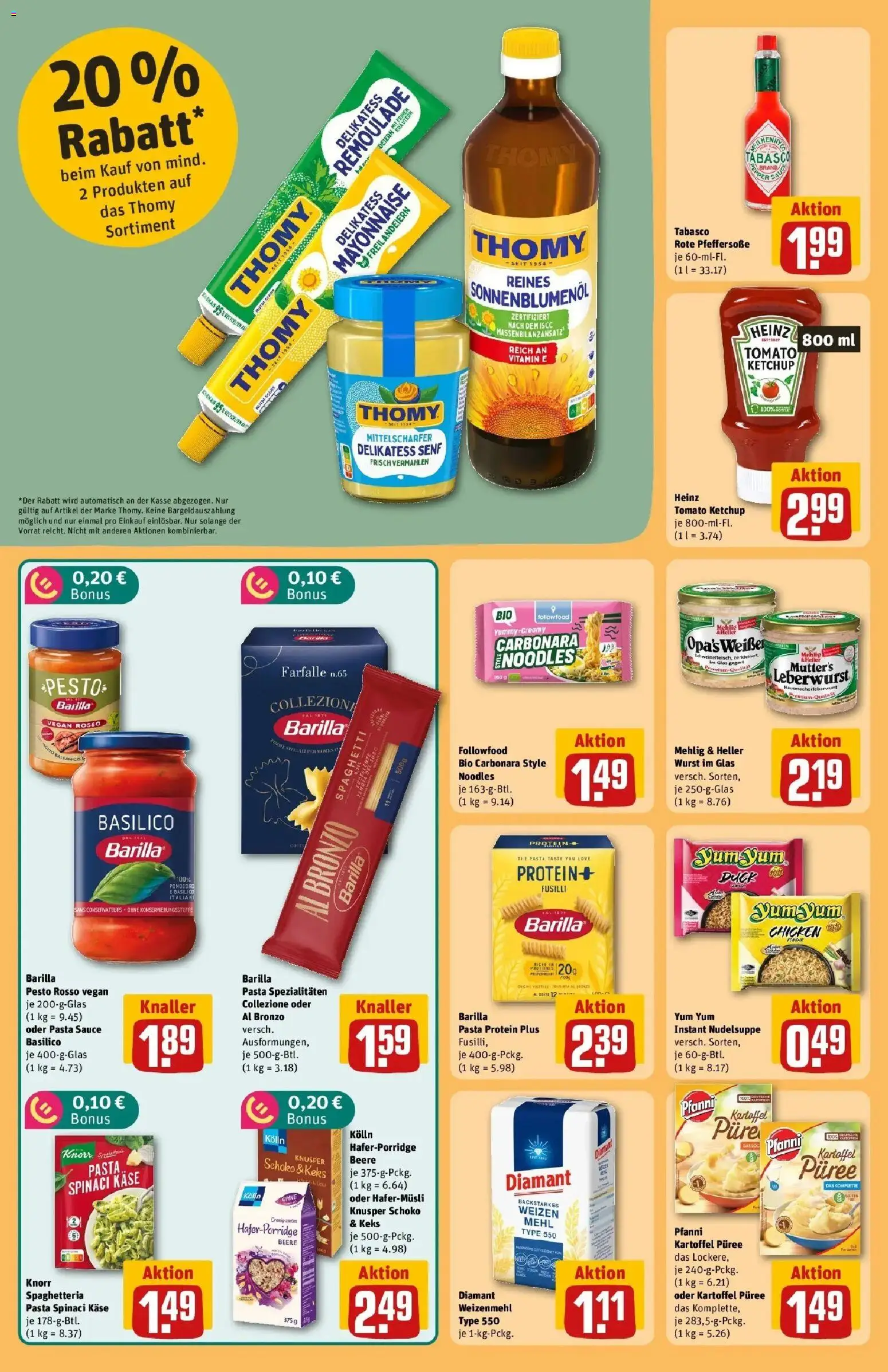 Vorschau von dem Prospekt des Geschäftes Rewe, gültig ab dem 26.10.2026