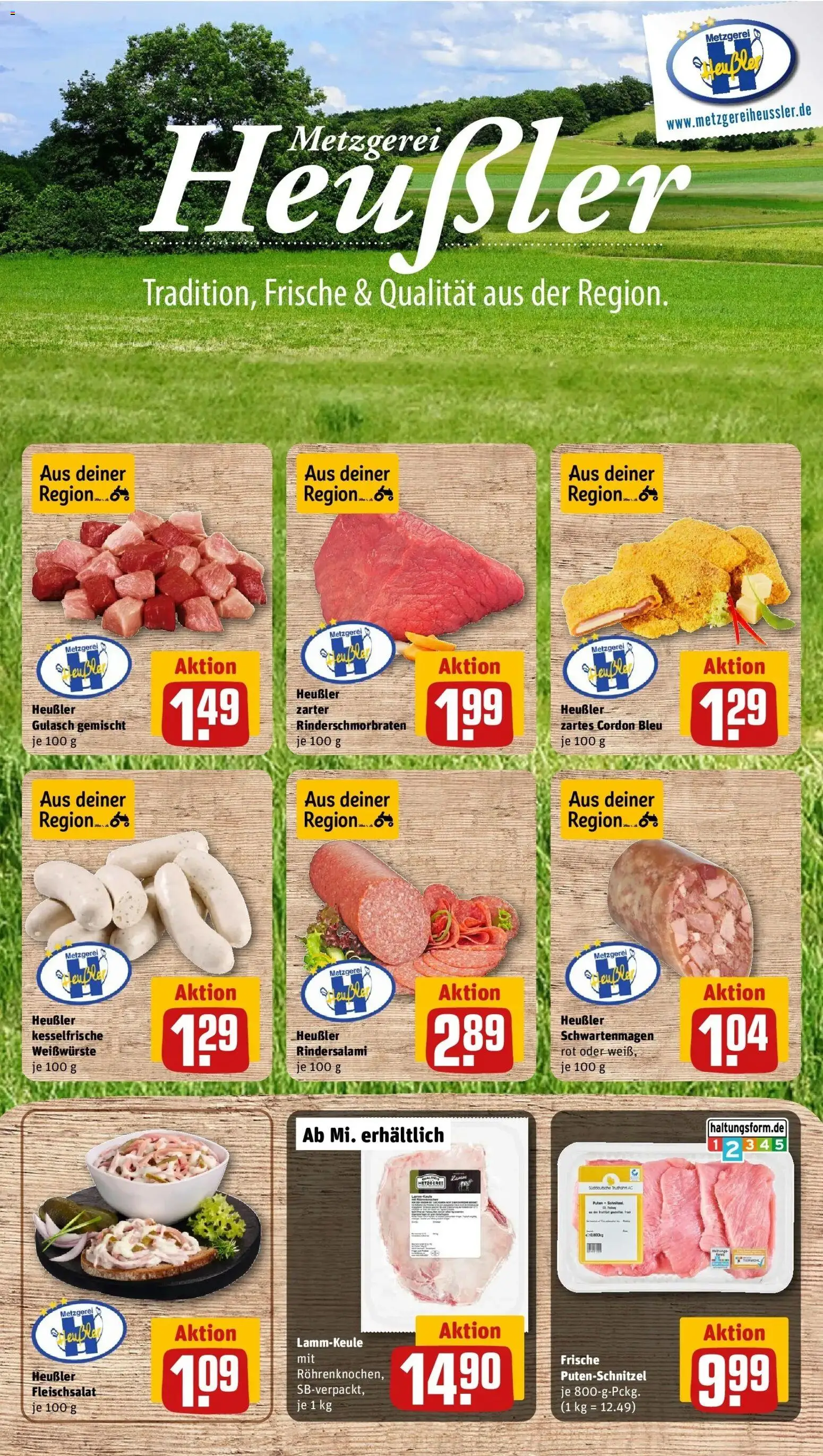Vorschau von dem Prospekt des Geschäftes Rewe, gültig ab dem 26.10.2026