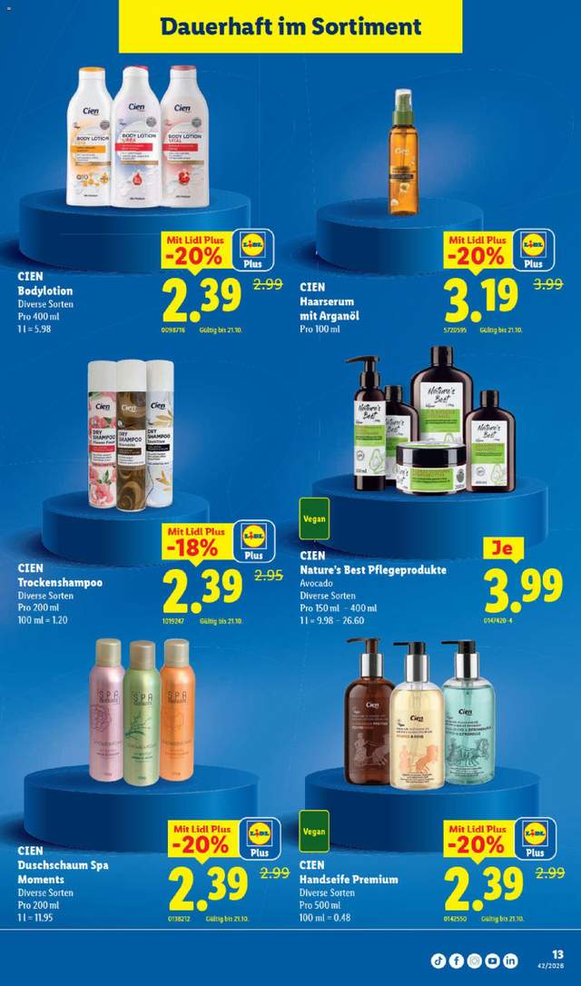 Neue Lidl Aktionen ab 15.10.