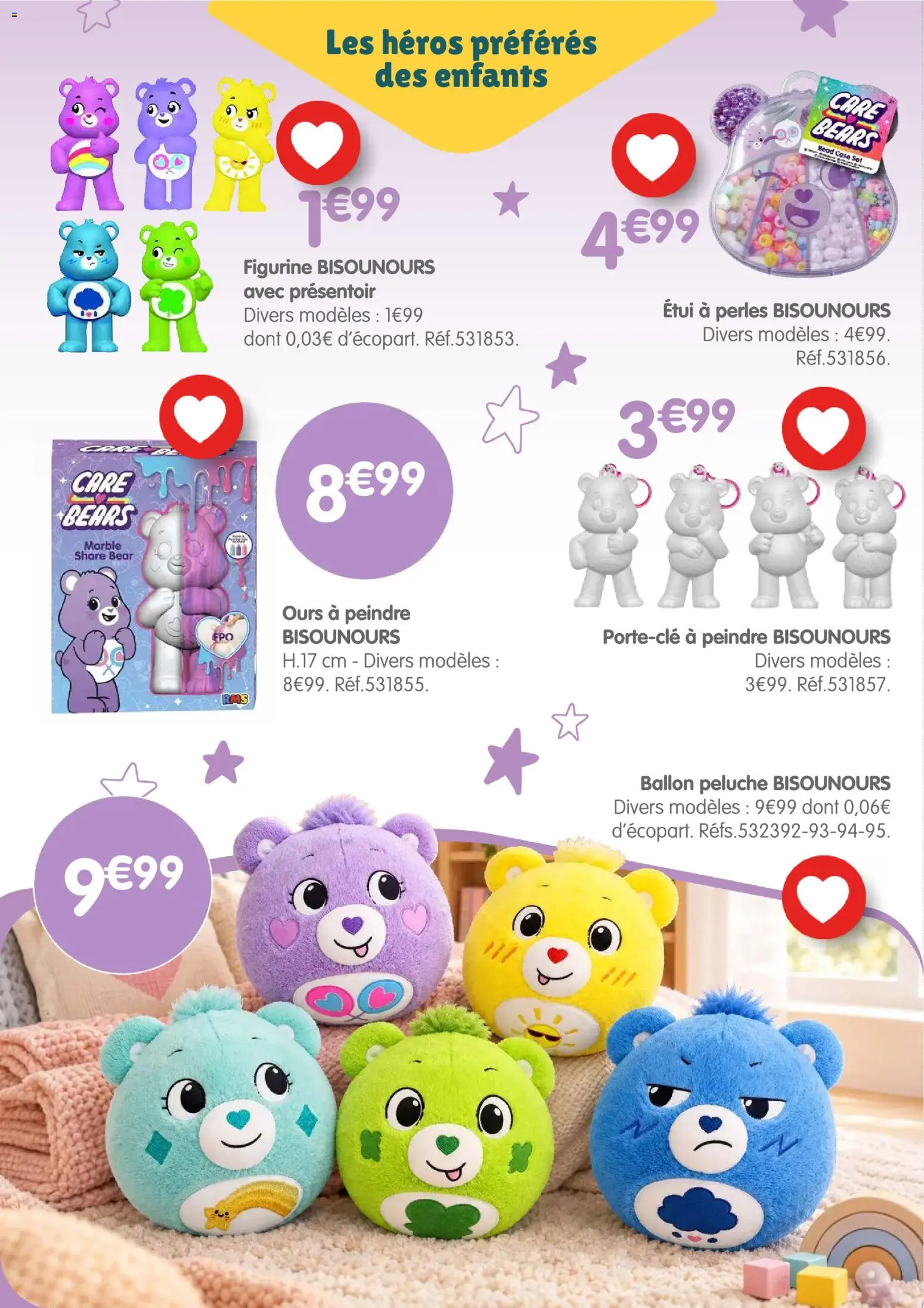 Prévisualisation de B&M catalogue Pays des jouets du magasin B&M formulaire valide 28/10/2026 - Peluche, Figurine, Ballon, Étui