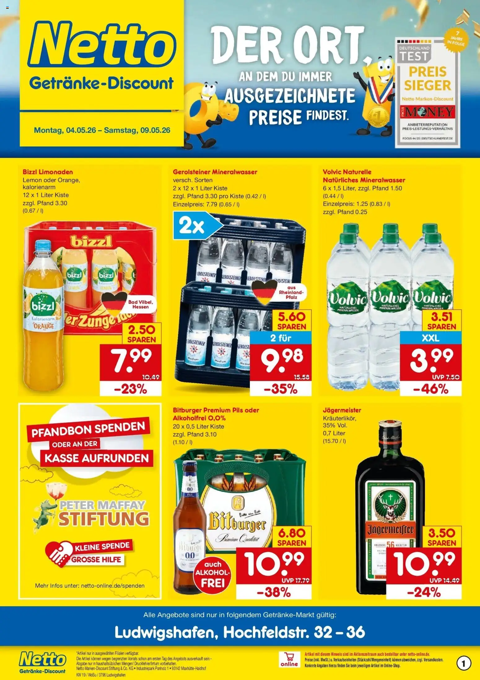 Vorschau von dem Prospekt des Geschäftes Netto Marken-Discount, gültig ab dem 04.05.2026