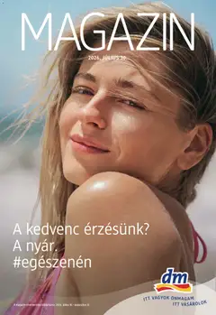 DM Drogerie Markt - DM Drogerie Markt akciós újság megtekintése, amely érvényes 2026.07.30.-től
