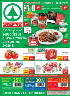 Predogled kataloga iz trgovine Spar veljaven od 12.08.2026