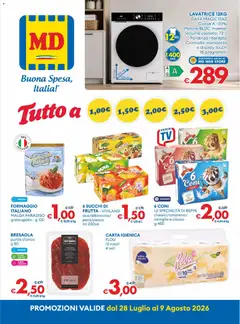Anteprima dell'opuscolo MD Discount volantino dal negozio MD Discount valido da 28/07/2026