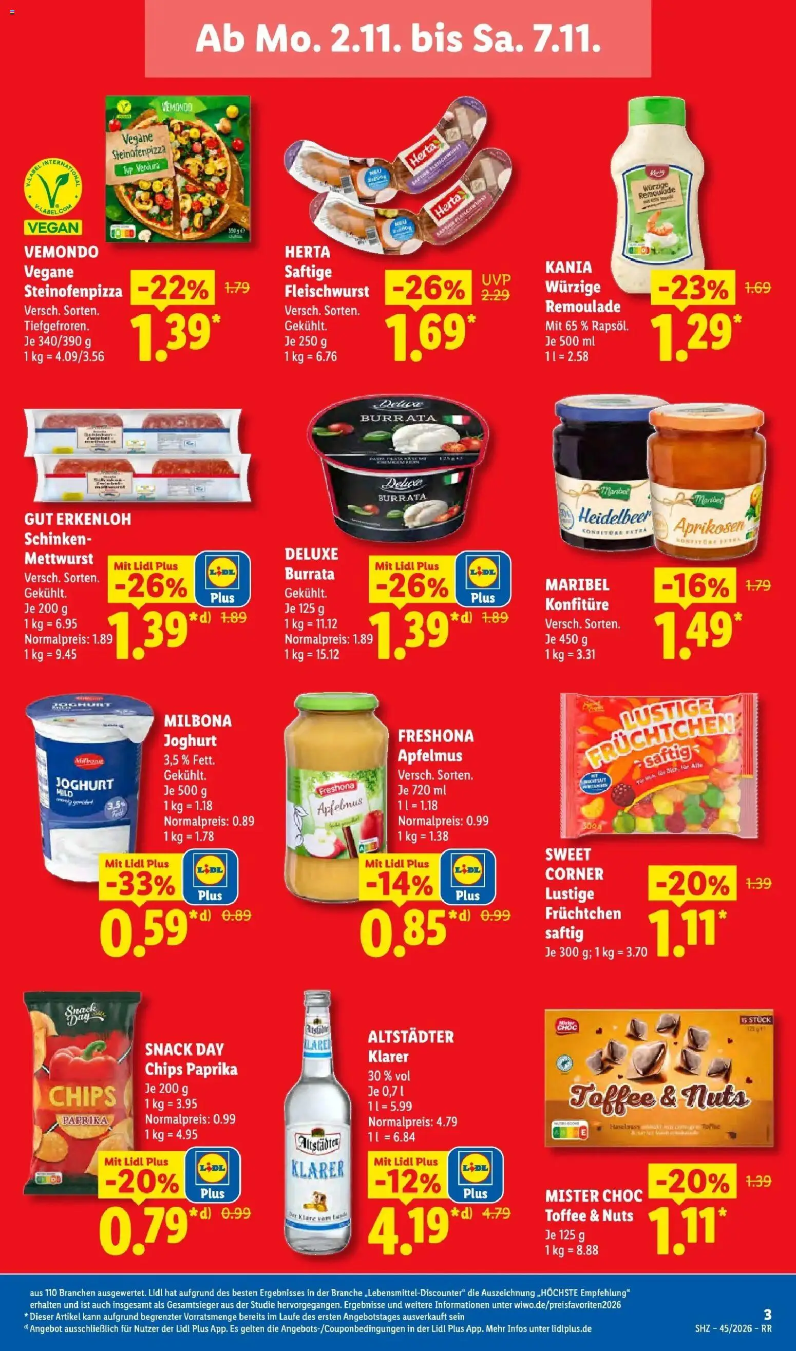 Vorschau von dem Prospekt des Geschäftes Lidl, gültig ab dem 02.11.2026