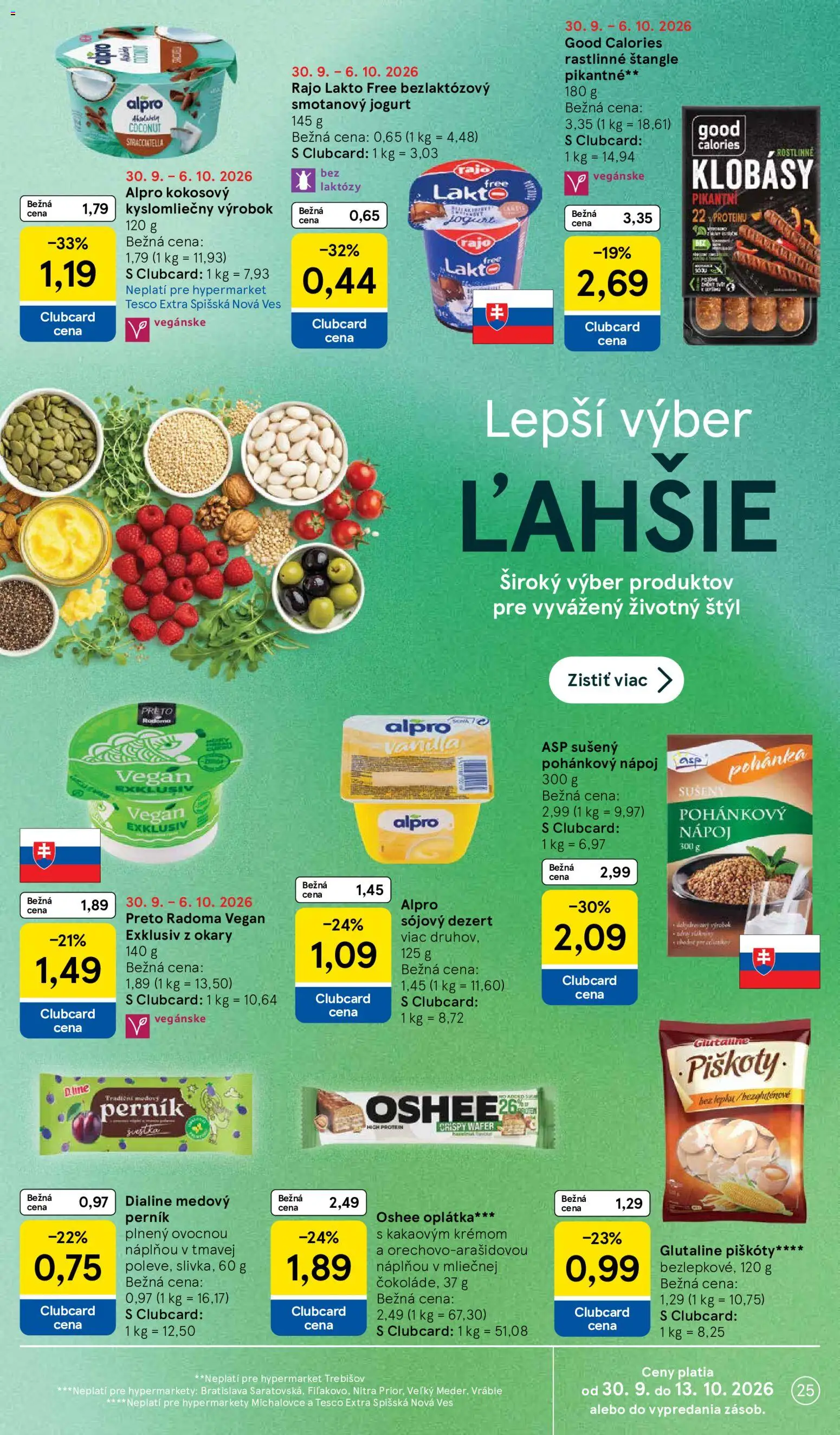 Náhľad Tesco letáku platného od 30.09.2026