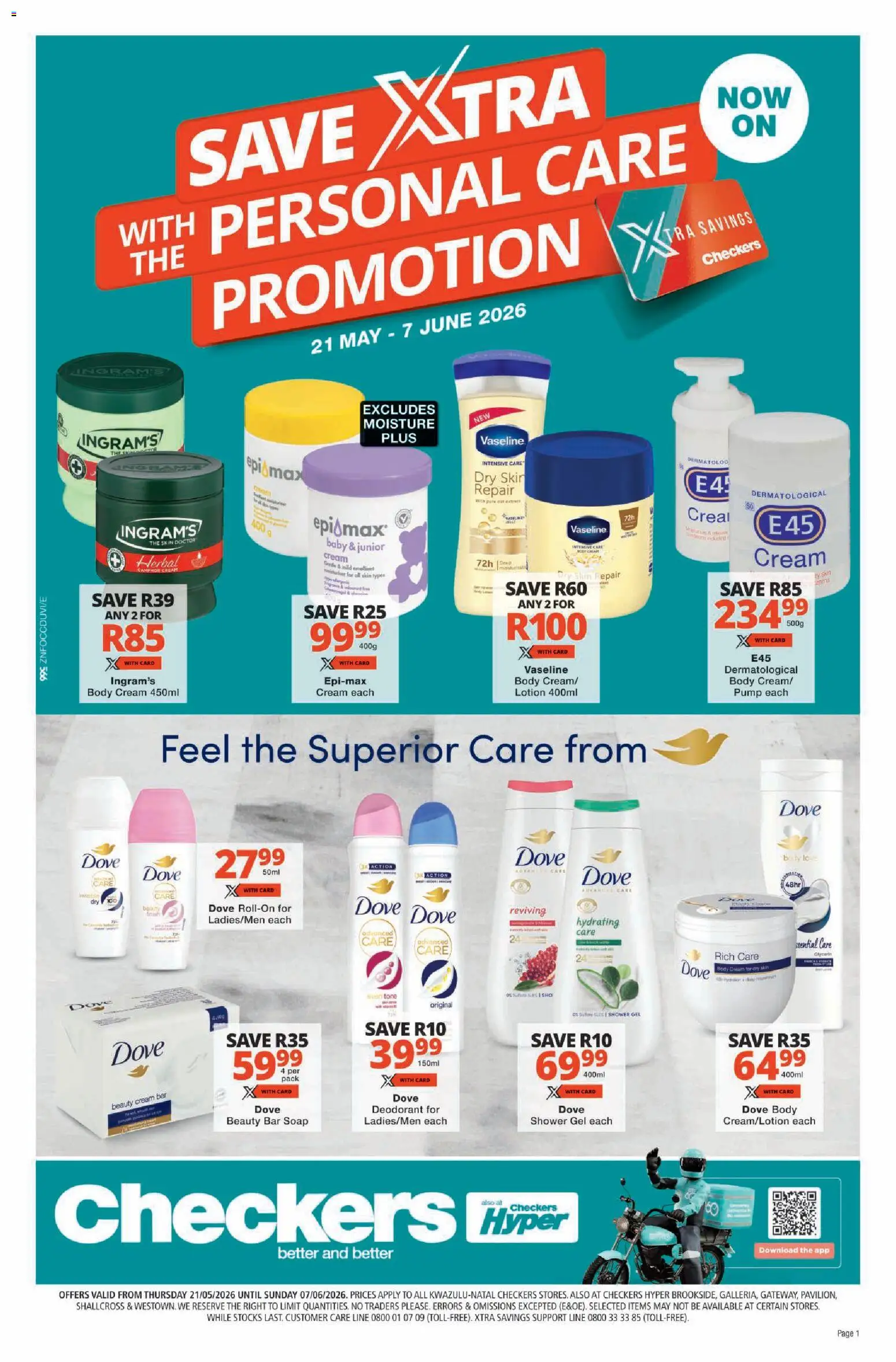 Preview of Checkers flyer valid from 21/05/2026