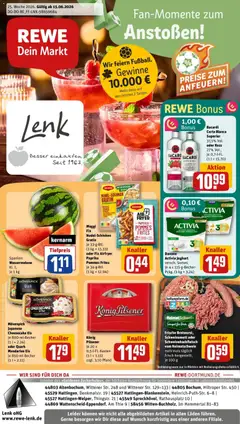 Vorschau von dem Prospekt des Geschäftes Rewe, gültig ab dem 14.06.2026