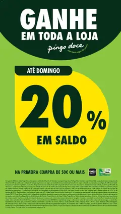 Pré-visualização do folheto da loja Pingo Doce válida a partir de 23/10/2026