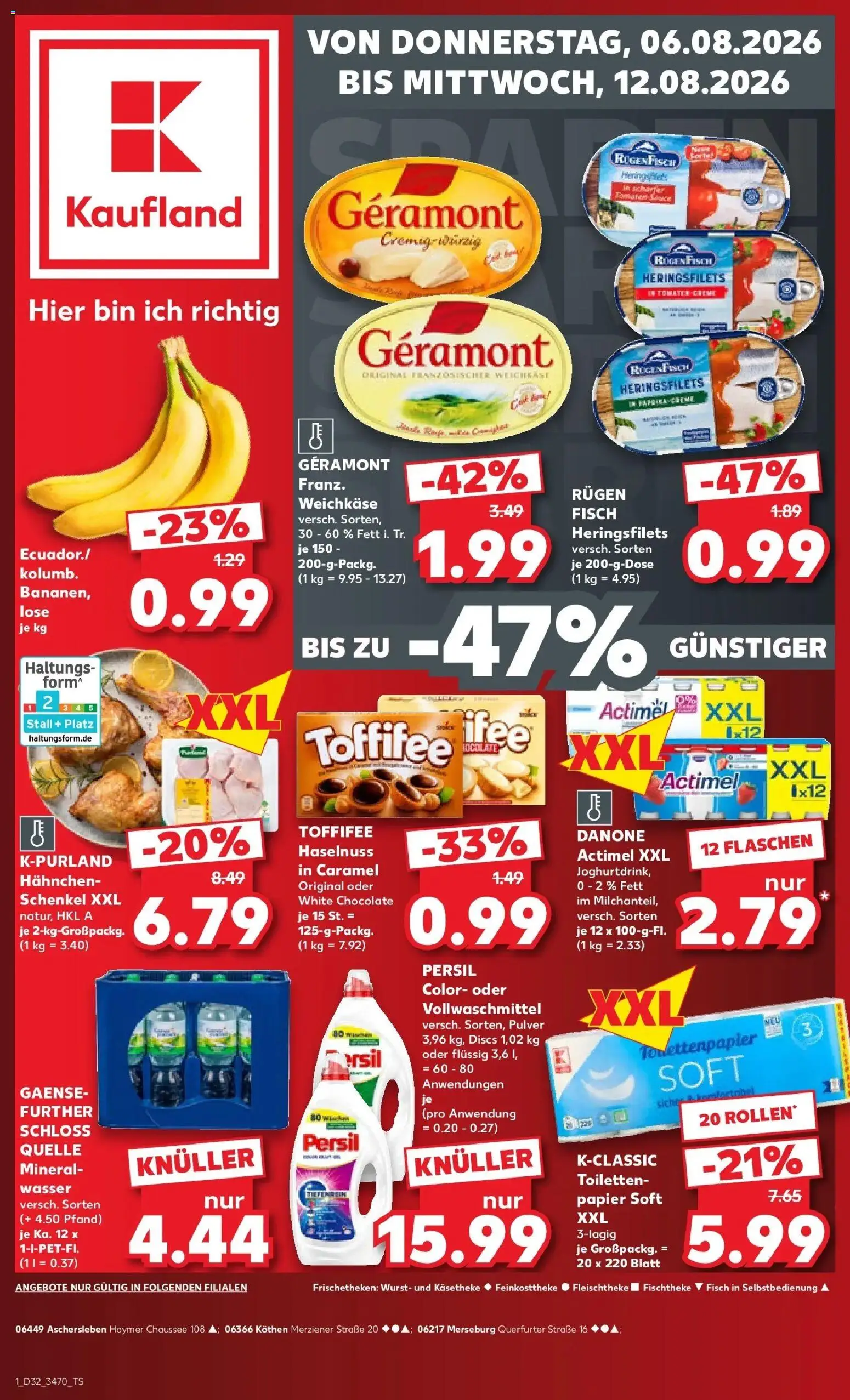 Vorschau von dem Prospekt des Geschäftes Kaufland, gültig ab dem 06.08.2026