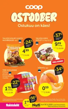 Coop kliendilehe eelvaade alates 27.10.2026