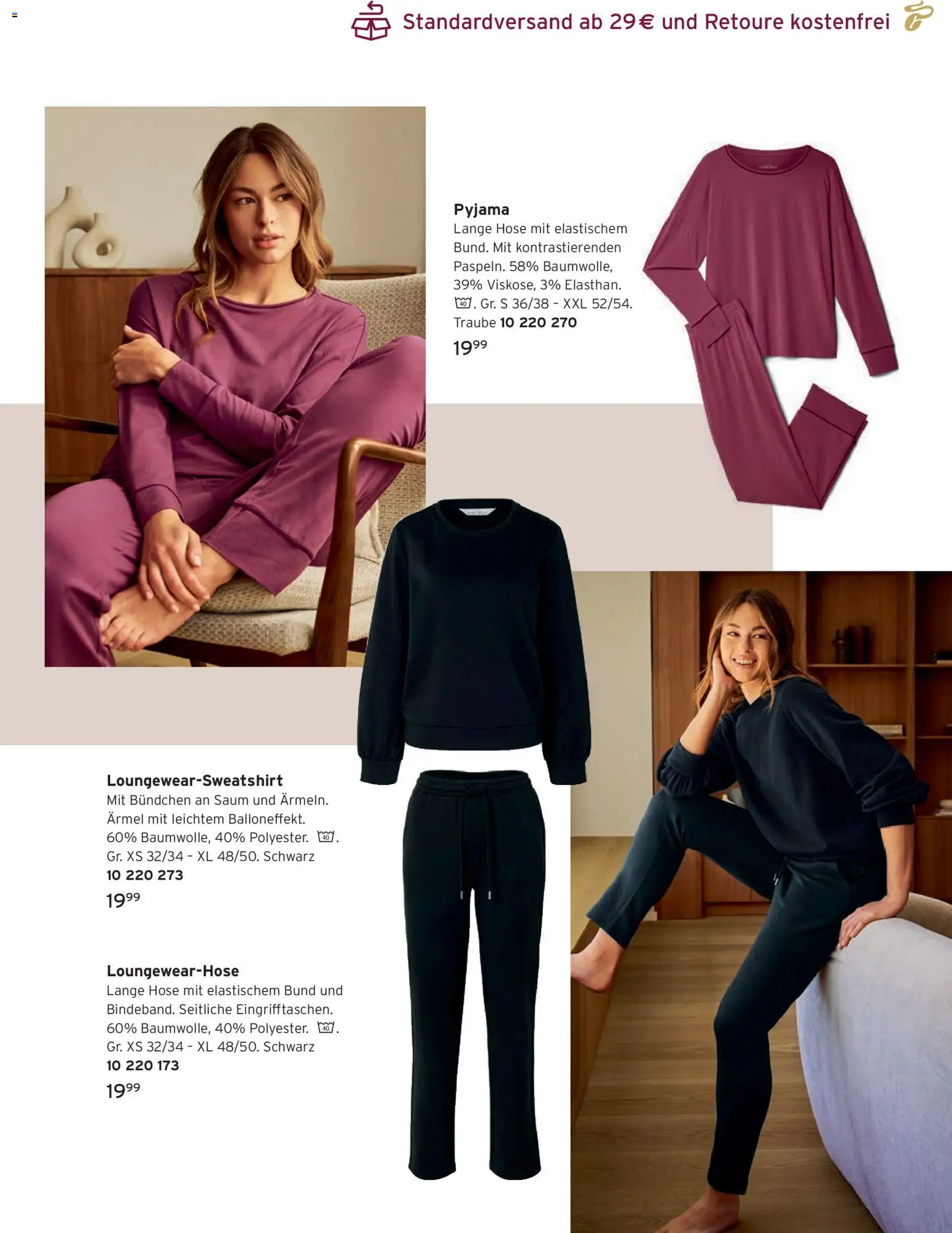Vorschau von dem Prospekt des Geschäftes Tchibo, gültig ab dem 11.09.2026 - Pyjama, Hose