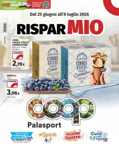 Anteprima dell'opuscolo COOP volantino Palasport dal negozio COOP valido da 25/06/2026