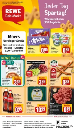 Vorschau von dem Prospekt des Geschäftes Rewe, gültig ab dem 17.08.2026