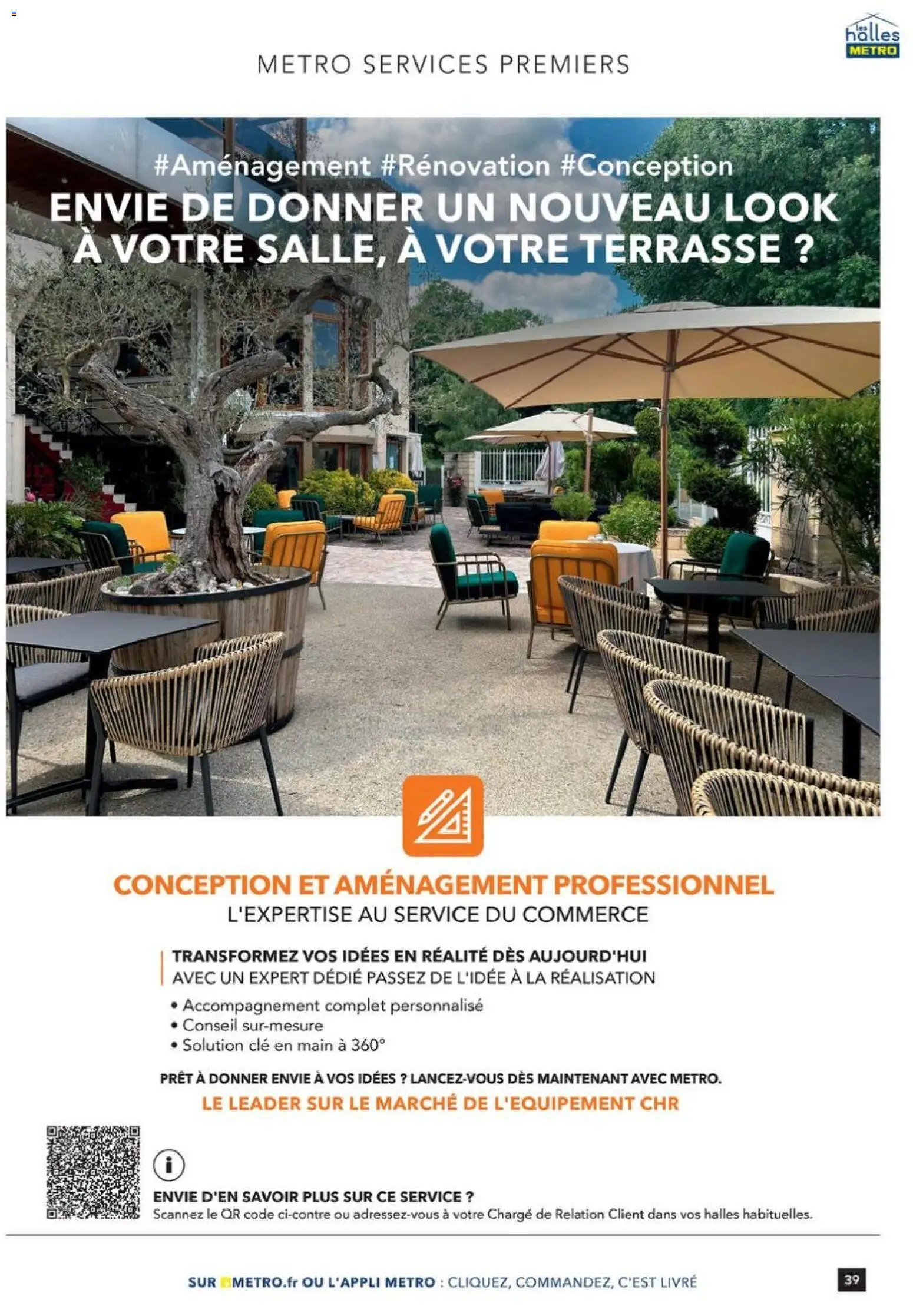 Prévisualisation de Terrasse&salle Collection 2026 du magasin METRO formulaire valide 09/01/2026 - Livre, Clé
