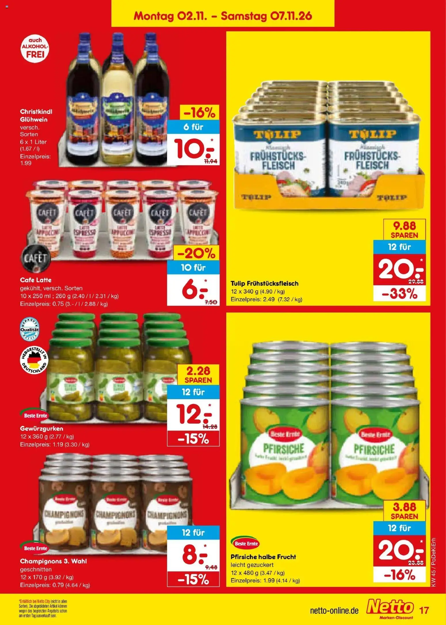 Vorschau von dem Prospekt des Geschäftes Netto Marken-Discount, gültig ab dem 02.11.2026