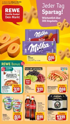 Vorschau von dem Prospekt des Geschäftes Rewe, gültig ab dem 17.08.2026