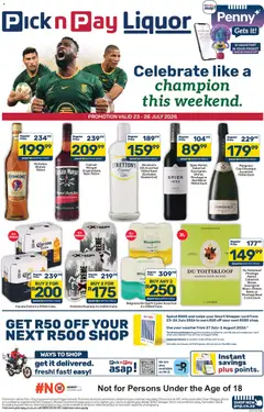 Preview of Pick n Pay flyer valid from 23/07/2026