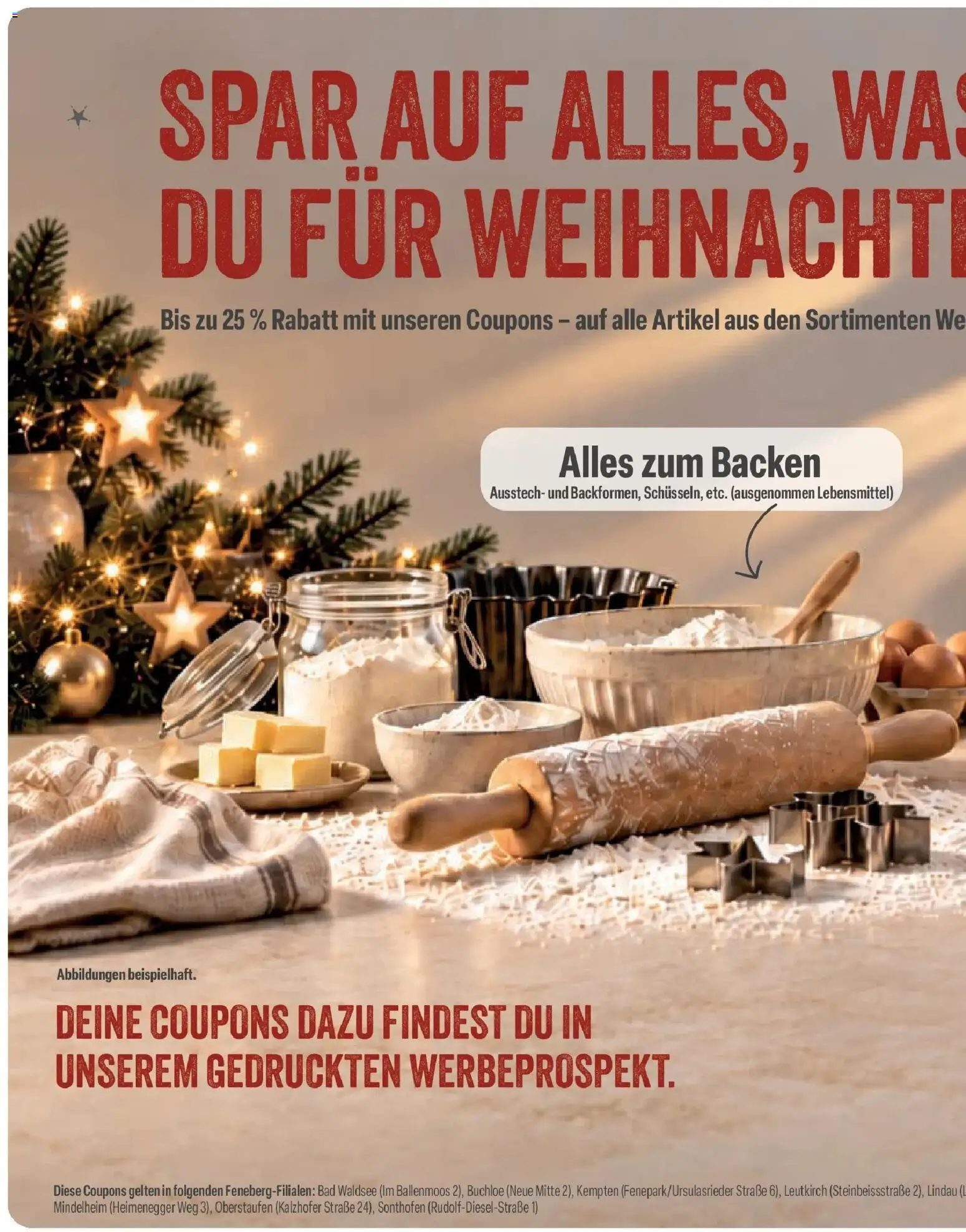 Vorschau von dem Prospekt des Geschäftes Feneberg, gültig ab dem 25.10.2026