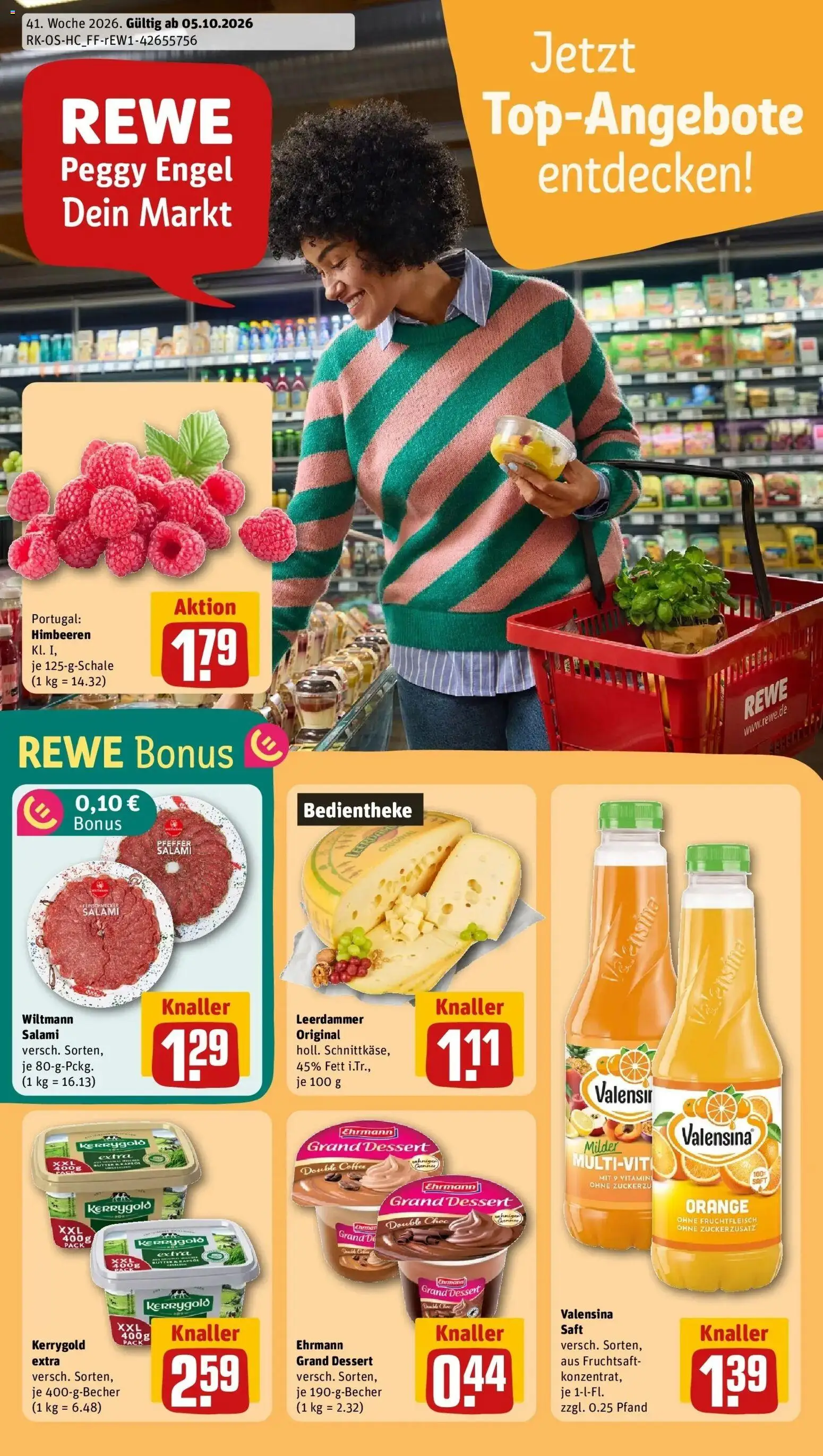 Vorschau von dem Prospekt des Geschäftes Rewe, gültig ab dem 05.10.2026