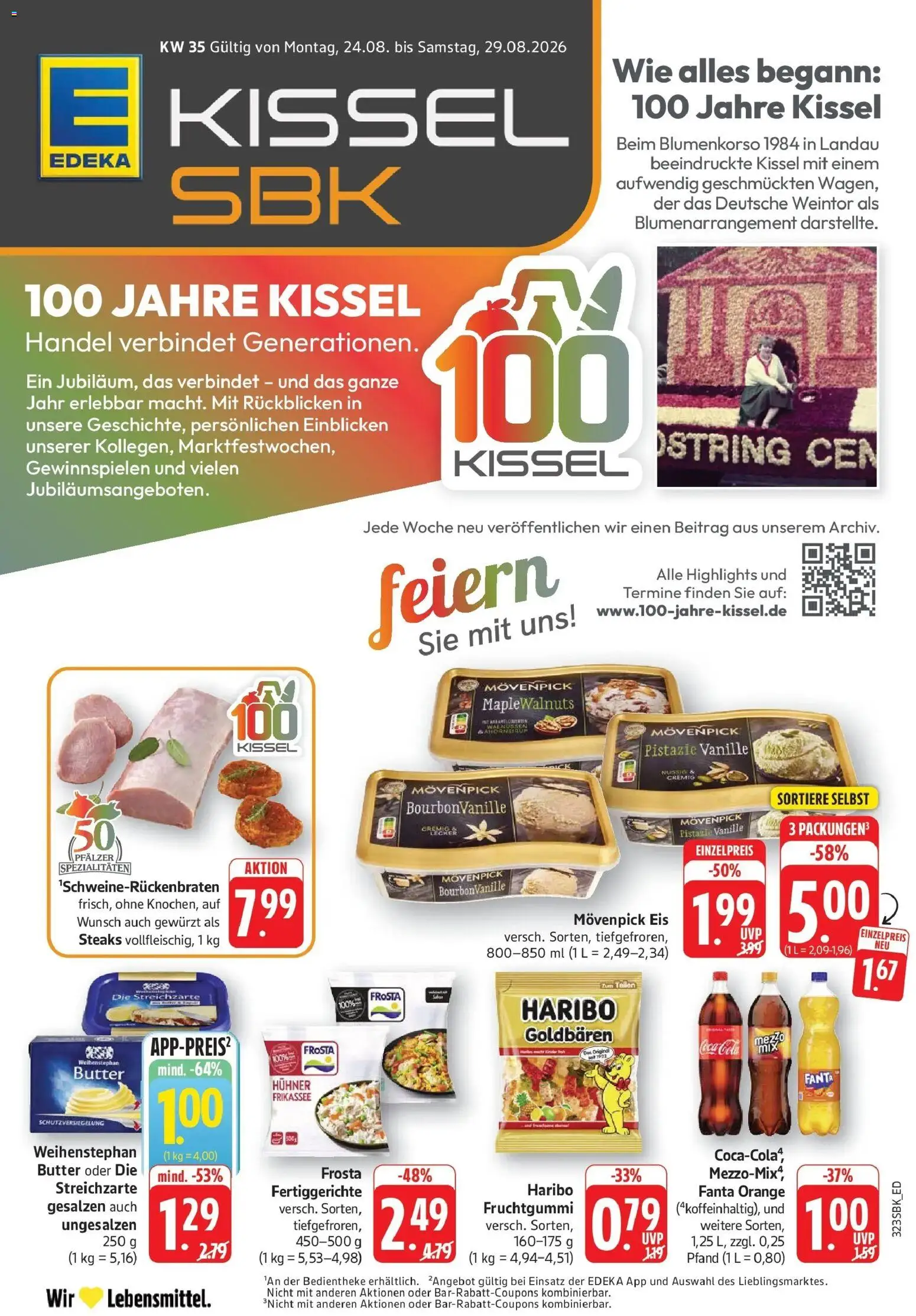 Vorschau von dem Prospekt des Geschäftes Edeka, gültig ab dem 24.08.2026