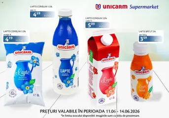 Previzualizarea de cataloage: Unicarm Unicarm Catalog Produse lactate valabil de la 11.06.2026
