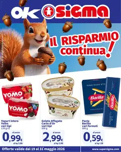 Anteprima dell'opuscolo SIGMA volantino OK dal negozio SIGMA valido da 19/05/2026