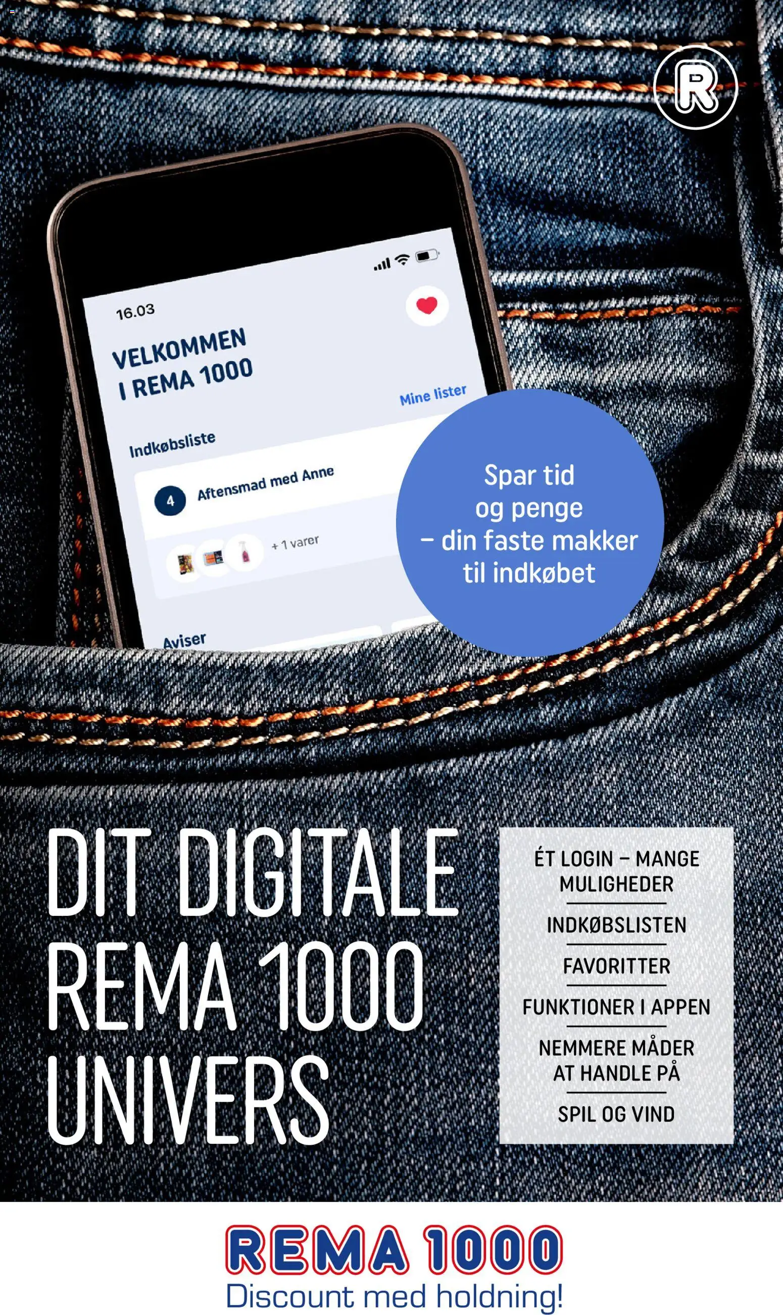 Eksempel på tilbudsavis Rema 1000 - Dit Digitale Univers fra butik Rema 1000 gyldig fra 09/08/2026