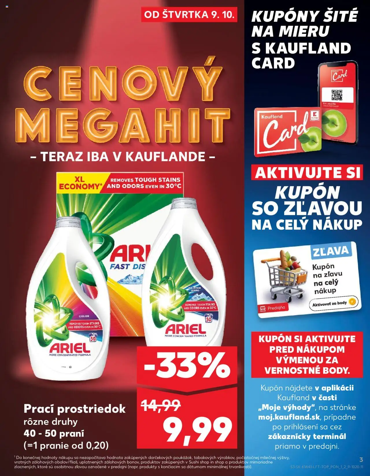 Náhľad Kaufland letáku platného od 09.10.2025