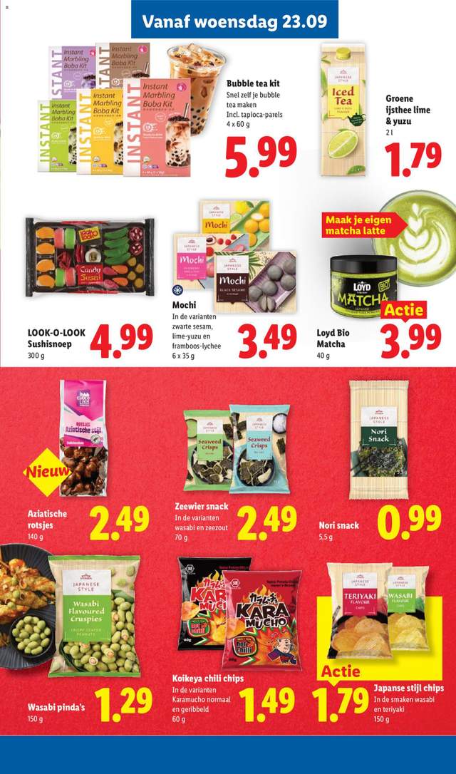 Nieuwe Lidl folder vanaf 21-09