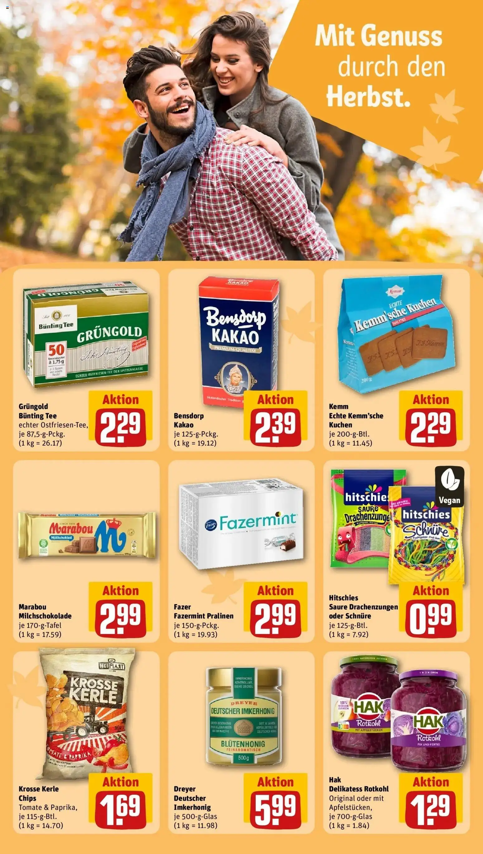 Vorschau von dem Prospekt des Geschäftes Rewe, gültig ab dem 05.10.2026