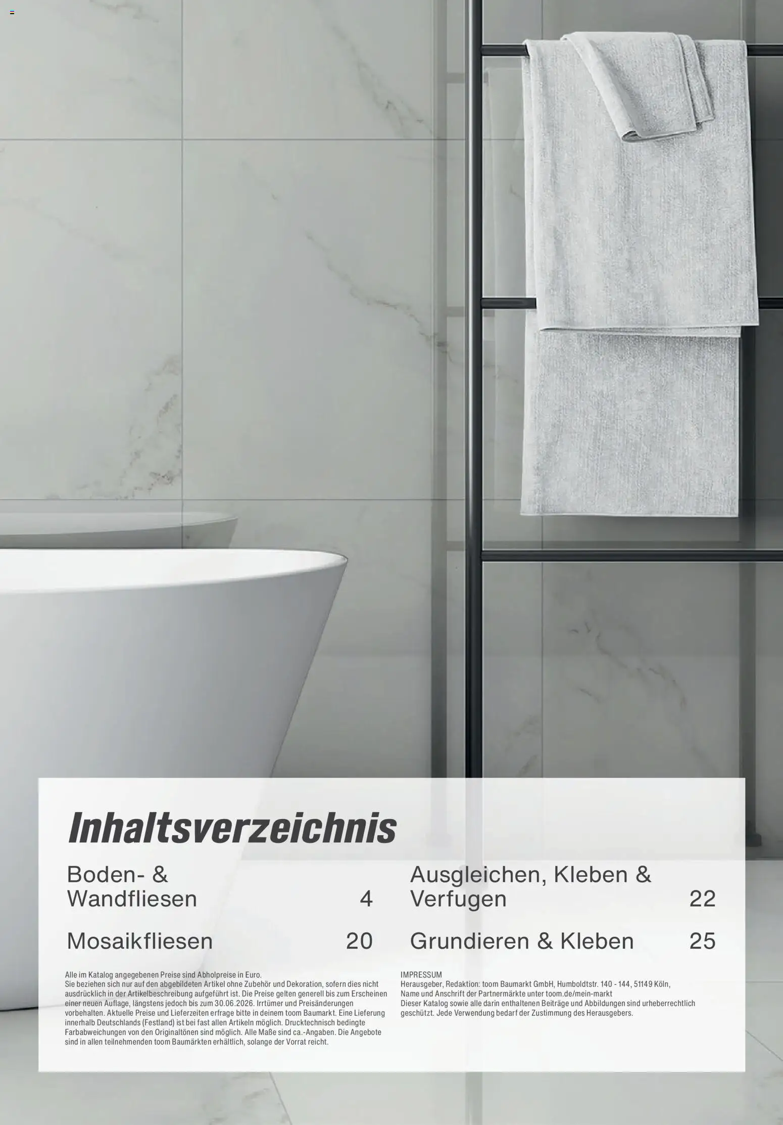 Vorschau von dem Prospekt des Geschäftes Toom Baumarkt, gültig ab dem 01.01.2026