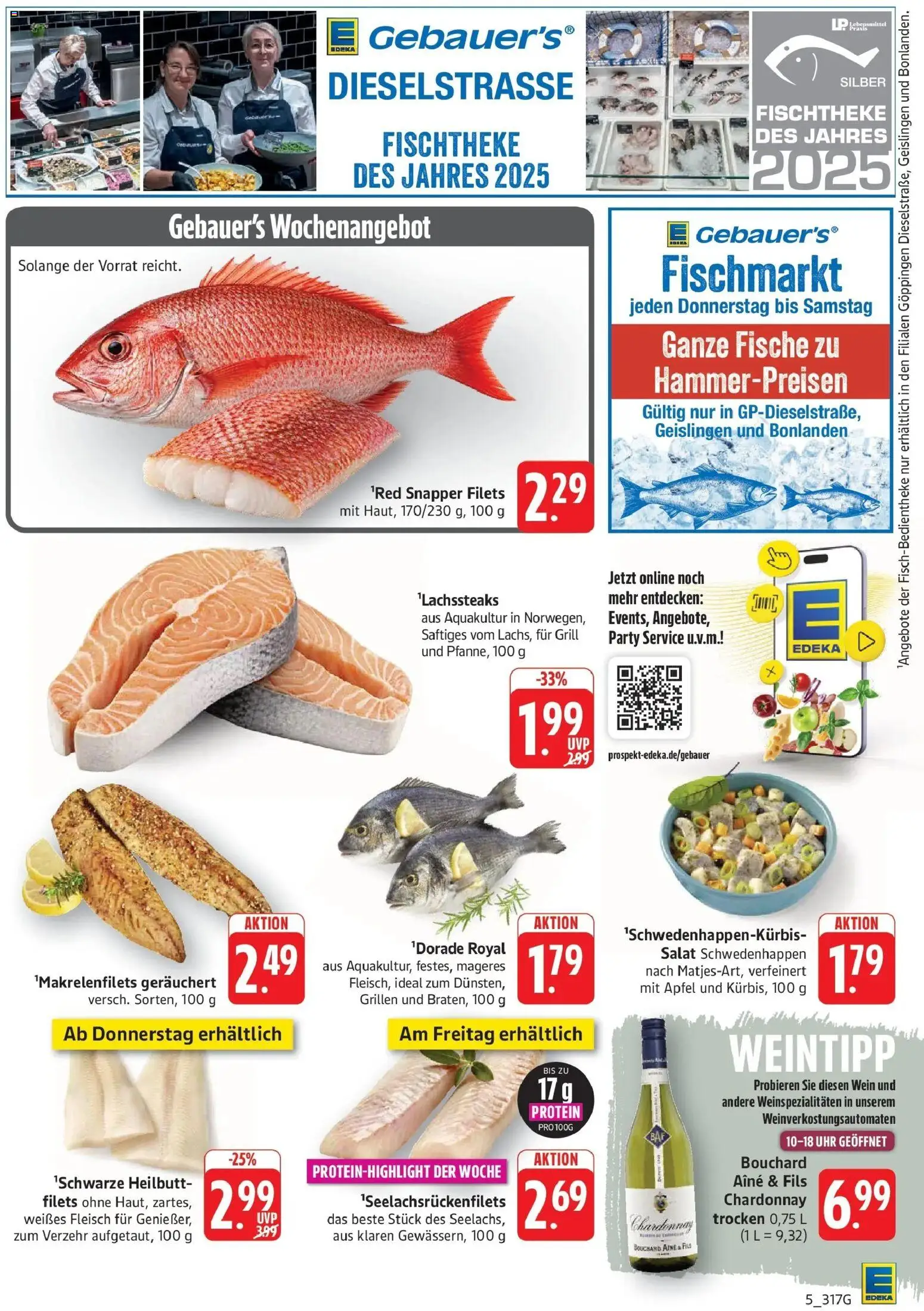 Vorschau von dem Prospekt des Geschäftes Edeka, gültig ab dem 12.10.2026