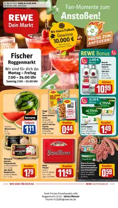 Vorschau von dem Prospekt des Geschäftes Rewe, gültig ab dem 14.06.2026