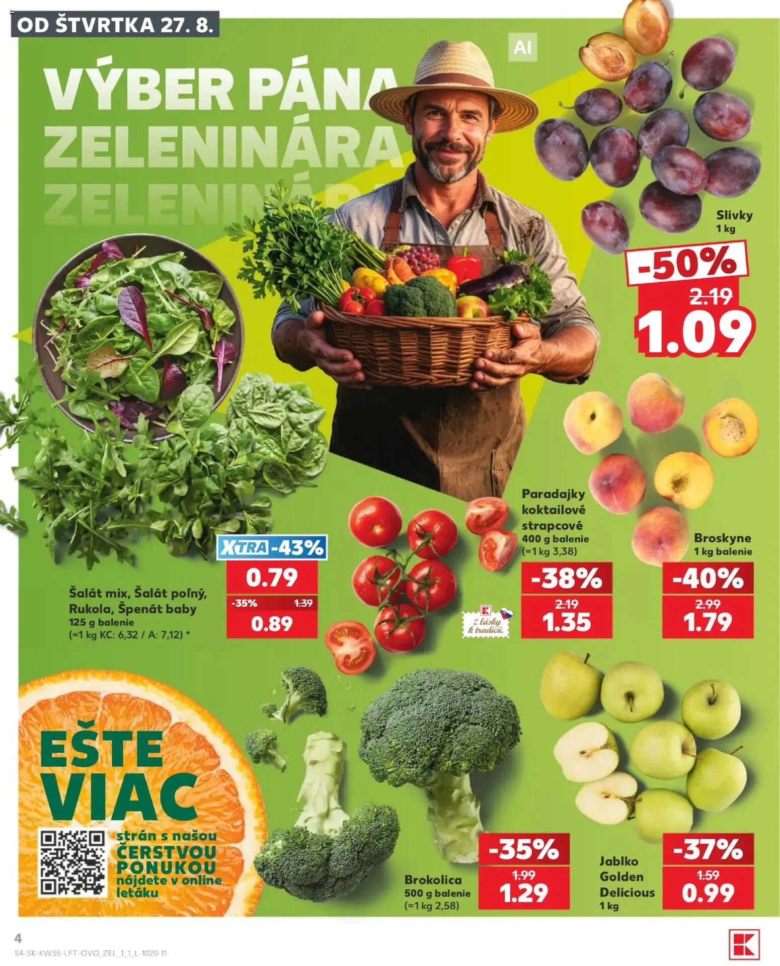 Náhľad Kaufland letáku platného od 27.08.2026
