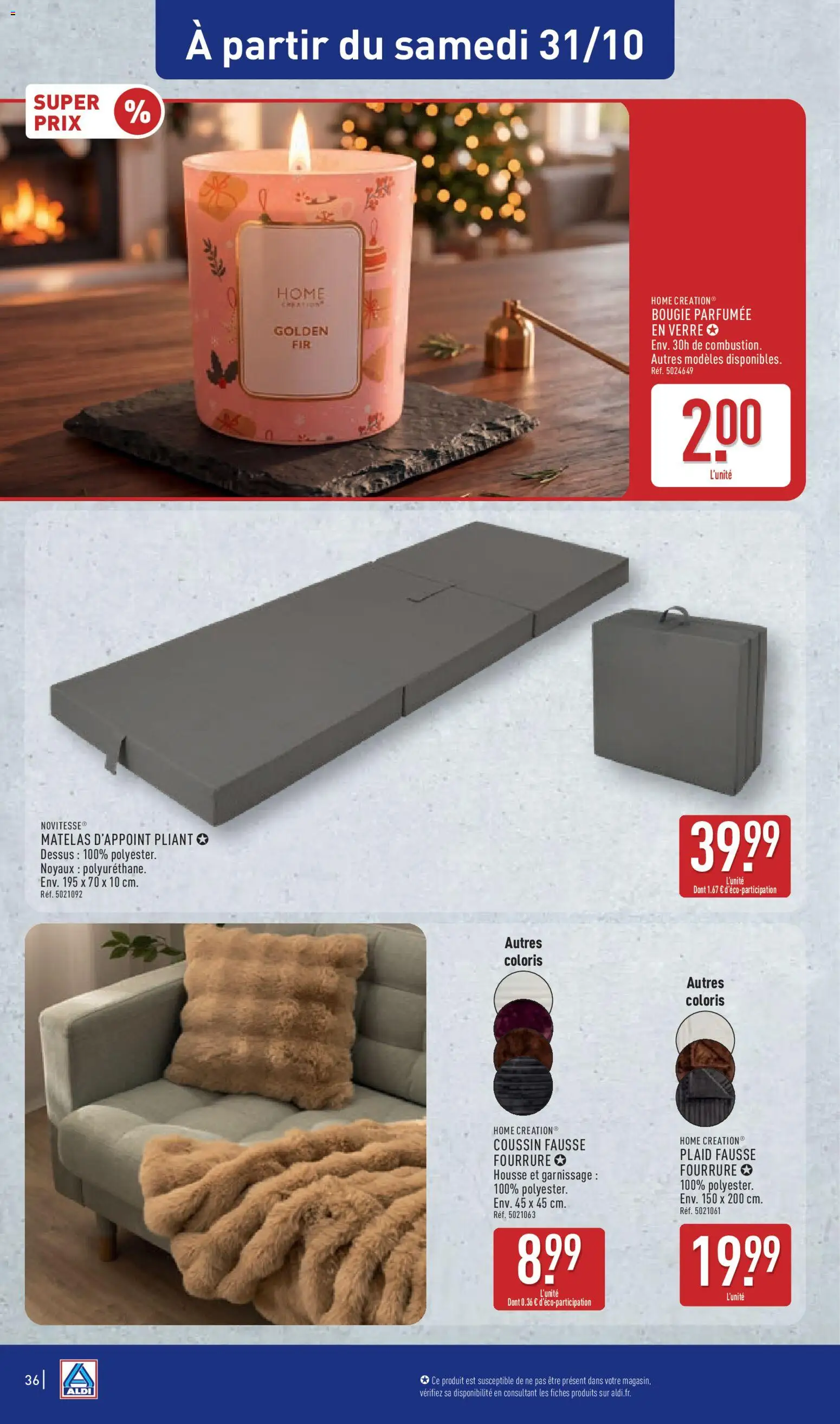 Prévisualisation de Aldi catalogue du magasin Aldi formulaire valide 27/10/2026