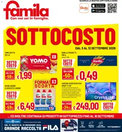 Anteprima dell'opuscolo Famila volantino dal negozio Famila valido da 03/09/2026