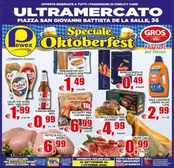 Anteprima dell'opuscolo Pewex volantino Ultramercato Irnerio dal negozio Pewex valido da 23/09/2026