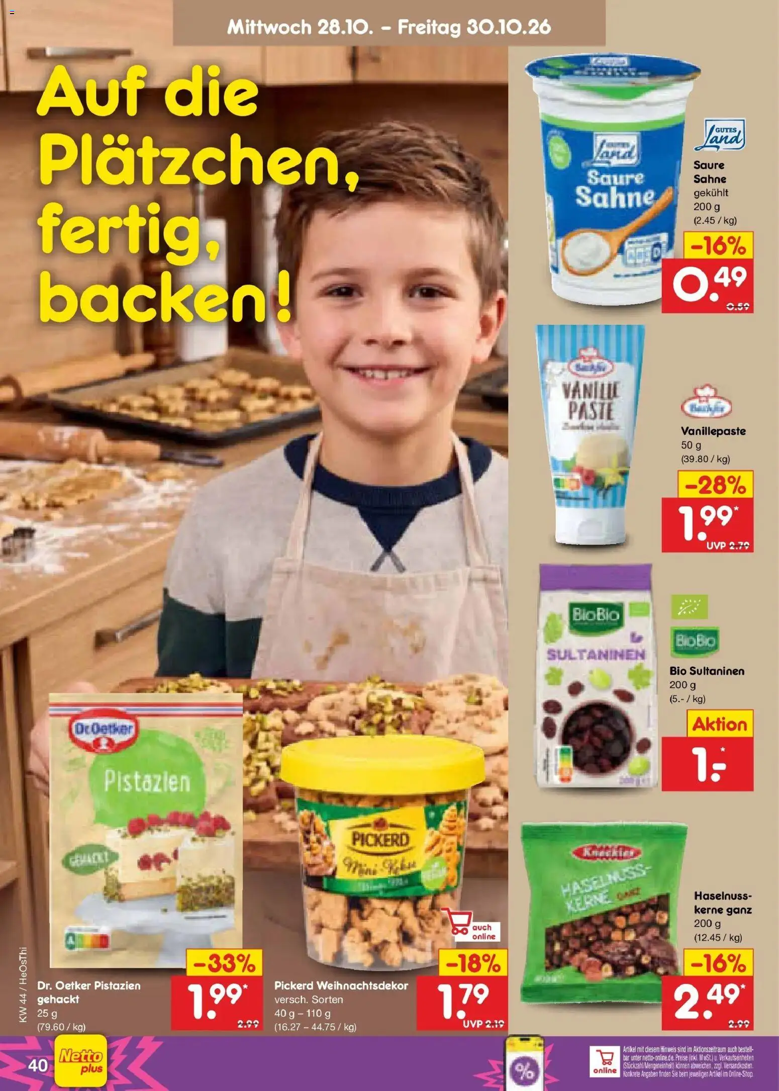 Vorschau von dem Prospekt des Geschäftes Netto Marken-Discount, gültig ab dem 26.10.2026