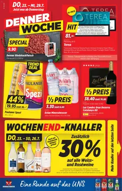 Vorschau des Merkblatts Denner aktionen vom Shop Denner gültig von 23.07.2026 bis 29.07.2026