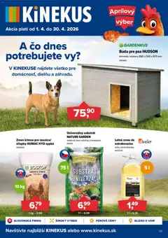 Náhľad Kinekus letáku platného od 01.04.2026