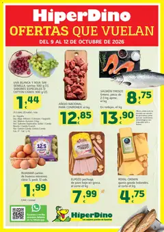 Vista previa del folleto de la tienda HiperDino válido desde el 09/10/2026 