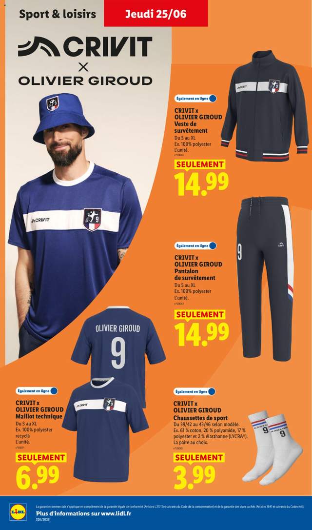 Nouveau catalogue Lidl à partir du 25/06