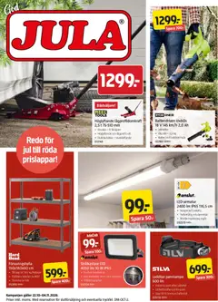 Förhandsgranska reklamblad Jula erbjudanden från butik Jula gäller från 22/10/2026