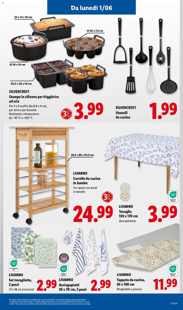 Nuovo volantino Lidl dal 28/05